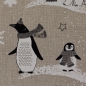 Preview: Canvas | EMMA Eisbären Pinguine | grau weiß